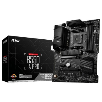 MSI B550-A PRO, AM4, ATX, AMD B550, 4x DDR4, PCIe 4.0, HDMI, DP MSI B550-A PRO, AM4, ATX, AMD B550, 4x DDR4, PCIe 4.0, HDMI, DP