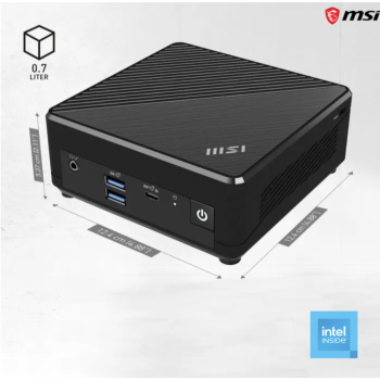 Mini ordinateur VESA MSI Cubi N ADL-007DE - Intel N100 4 coeurs 0.8 GHz Mini ordinateur VESA MSI Cubi N ADL-007DE - Intel N100 4 coeurs 0.8 GHz