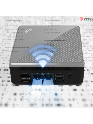 VESA MSI Cubi N ADL-007DE mini computer - Intel N100 4 cores 0.8 GHz VESA MSI Cubi N ADL-007DE mini computer - Intel N100 4 cores 0.8 GHz