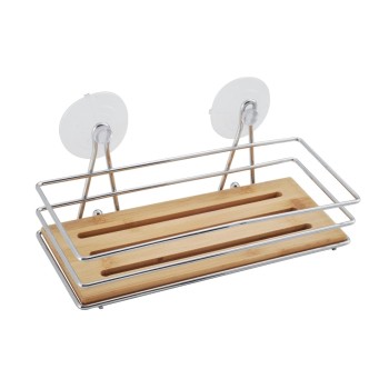 MSV Supports pour produit de douche Brun/Argenté MSV Supports pour produit de douche Brun/Argenté