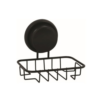 MSV Porte-bloc de savon Noir MSV Porte-bloc de savon Noir