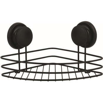 MSV Supports pour produit de douche Noir mat MSV Supports pour produit de douche Noir mat
