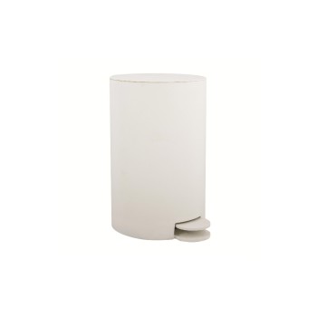 MSV Poubelle à pédale Osaki 3 l, Blanc MSV Poubelle à pédale Osaki 3 l, Blanc