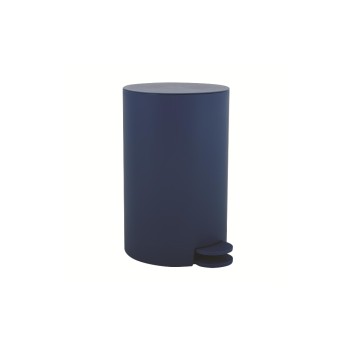 MSV Poubelle à pédale Osaki 3 l, Bleu foncé MSV Poubelle à pédale Osaki 3 l, Bleu foncé