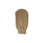 MSV Gants pour peeling en jute 25.5 x 11.5 cm, Marron