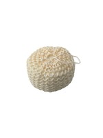 MSV Spugna da bagno en sisal 5 x 10 cm, Blanc