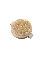 MSV Brosse pour le corps pour le massage 11 cm, brun