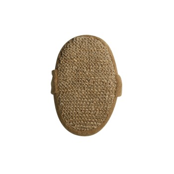 MSV Spugna esfoliante en jute 17.5 x 10.3 cm, marron MSV Spugna esfoliante en jute 17.5 x 10.3 cm, marron
