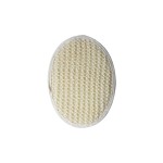 MSV Spugna esfoliante en sisal 20 x 13.5 cm, blanc