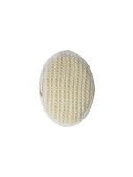 MSV Spugna esfoliante en sisal 20 x 13.5 cm, blanc