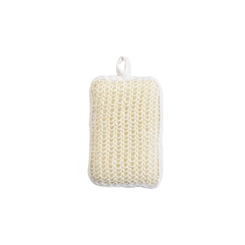 MSV Spugna esfoliante en sisal 18.5 x 10.5 cm, blanc MSV Spugna esfoliante en sisal 18.5 x 10.5 cm, blanc