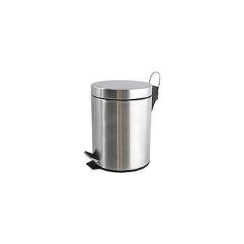MSV Poubelle à pédale 12 l, Gris MSV Poubelle à pédale 12 l, Gris
