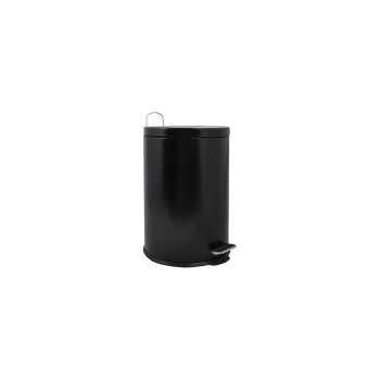 MSV Poubelle à pédale 20 l, Noir MSV Poubelle à pédale 20 l, Noir