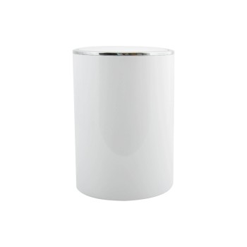 MSV Poubelle à pédale Kamaka 6 l, Blanc MSV Poubelle à pédale Kamaka 6 l, Blanc