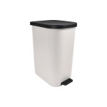 MSV Poubelle Harper 35 l, Blanc
