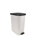 MSV Poubelle Harper 35 l, Blanc