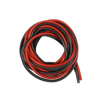 Silikonkabel 0.75mm², rot/schwarz je 2m Silikonkabel 0.75mm², rot/schwarz je 2m