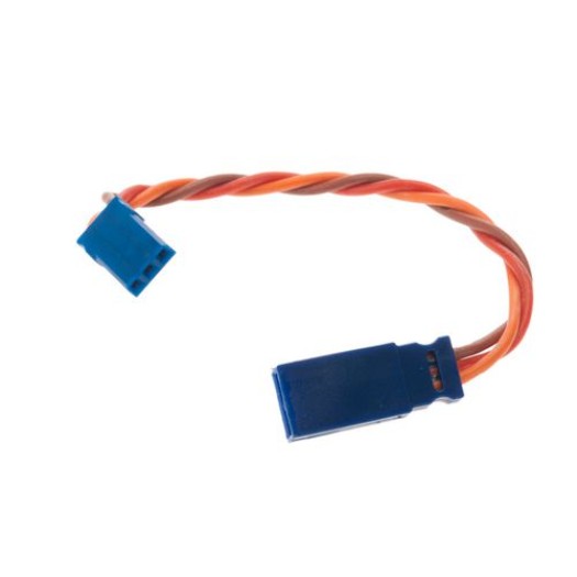 Muldental Câble de servo torsadé Futaba 10 cm Connecteur JR zu Prise JR
