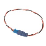 Muldental Câble de servo torsadé Futaba 10 cm fiche à la prise de courant