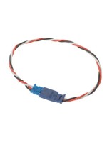 Muldental Câble de servo torsadé Futaba 25 cm fiche à la prise de courant