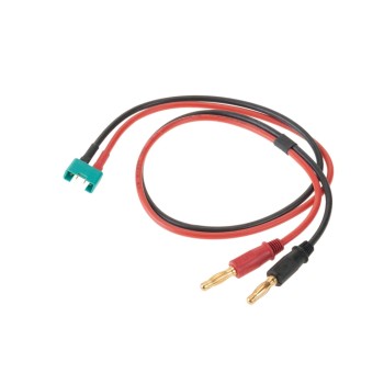 Muldental Câble chargeur Fiche banane de 4 mm zu MPX Muldental Câble chargeur Fiche banane de 4 mm zu MPX