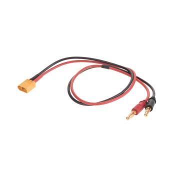 Muldental Câble chargeur Fiche banane de 4 mm zu XT60 Muldental Câble chargeur Fiche banane de 4 mm zu XT60
