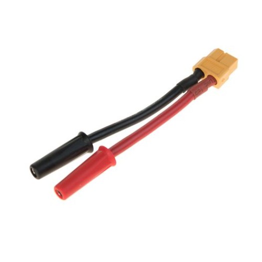 Muldental Câble adaptateur XT60-Buchse jusqu'à une douille de 4 mm