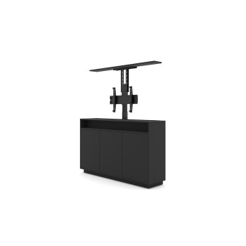 AV-TV Möbel inkl. TV Liftsystem, schwarz, montiert, max. 50 Kg., Hub 900mm AV-TV Möbel inkl. TV Liftsystem, schwarz, montiert, max. 50 Kg., Hub 900mm