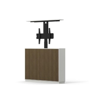 AV-TV Slim Möbel inkl. Liftsystem, BR/WT, vormontiert, inkl.Rollen, Möbeltiefe 27cm AV-TV Slim Möbel inkl. Liftsystem, BR/WT, vormontiert, inkl.Rollen, Möbeltiefe 27cm