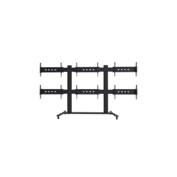 M Public Video Wall Stand 6-Screens, bis max.240kg, Tragkraft, schwarz M Public Video Wall Stand 6-Screens, bis max.240kg, Tragkraft, schwarz