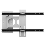 Multibrackets Flexarm II argent, M Universal Flexarm II argent