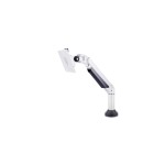 MB Gasgelenk-W+T Halter -32, white/9383, Vesa 100x100, max. 10 kg
