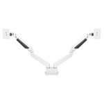 Multibrackets Supports de table Gas Lift Arm Dual SbS jusqu'à 10 kg