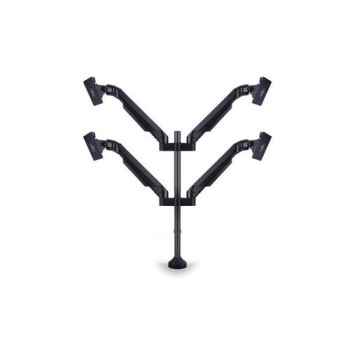 Multibrackets Supports de table Gas Lift Arm Quad jusqu'à 10 kg Multibrackets Supports de table Gas Lift Arm Quad jusqu'à 10 kg