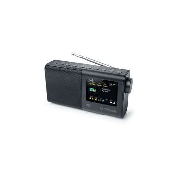 MUSE M-117 DB, Tragbar, DAB+, FM, 2.8 Zoll TFT Farbdisplay