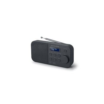 MUSE M-109 DB, Tragbar, DAB+, FM, Digitalanzeige, black 
