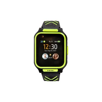 MyKi 4 Smartwatch black  Grün, 4G and GPS, SOS Button, Sprache, Video, Safe Zones MyKi 4 Smartwatch black  Grün, 4G and GPS, SOS Button, Sprache, Video, Safe Zones