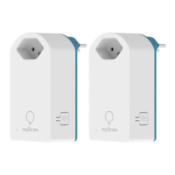 myStrom Powerline 2000 Connection Kit, with zwei Connction Adaptern, max. 2000 Mbps myStrom Powerline 2000 Connection Kit, with zwei Connction Adaptern, max. 2000 Mbps
