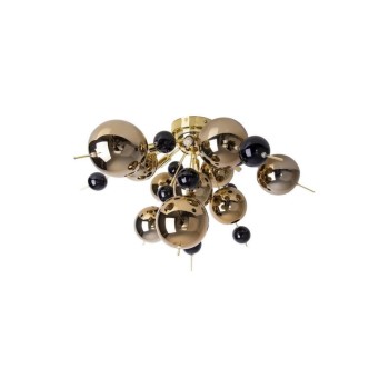Näve Explosion Deckenleuchte black /gold, G9, IP20, Gold Näve Explosion Deckenleuchte black /gold, G9, IP20, Gold