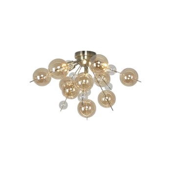 Näve Explosion Deckenleuchte gold/klar, 28W, G9, IP20 Näve Explosion Deckenleuchte gold/klar, 28W, G9, IP20