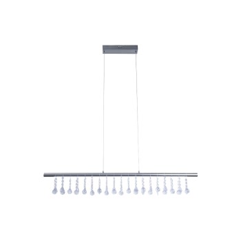 Näve Nobilis Pendelleuchte satin nickel, LED, 23.6W, IP20