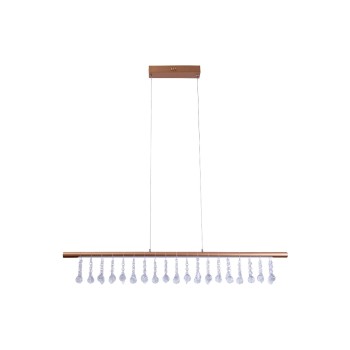 Näve Nobilis Pendelleuchte gold, LED, 23.6W, IP20