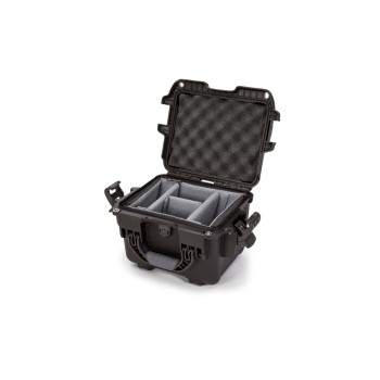 Nanuk Mallette en plastique 908 - avec séparateur Noir