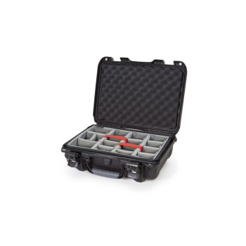 Kunststoffkoffer 923, mit TW, schwarz, Innenmasse (mm): 422x287x137