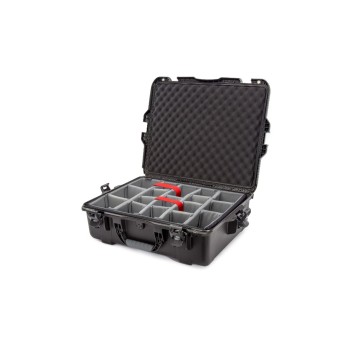 Kunststoffkoffer 945, mit TW, schwarz, Innenmasse (mm): 559x432x208