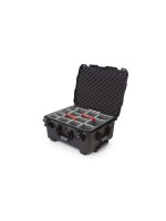 Kunststoffkoffer 950, with TW, black , Innenmasse (mm): 521x389x257