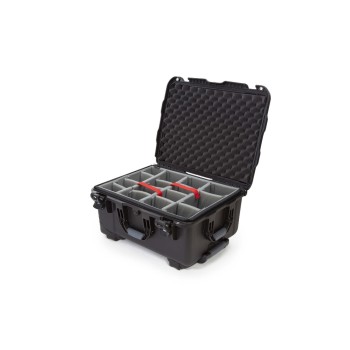 Kunststoffkoffer 950, mit TW, schwarz, Innenmasse (mm): 521x389x257