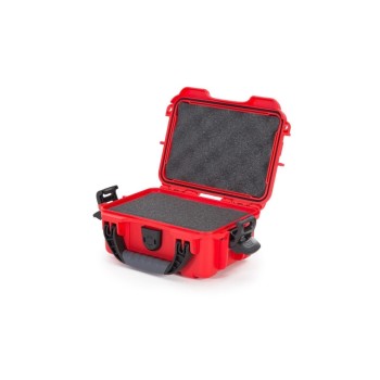 Kunststoffkoffer 903, mit Schaum, rot, Innenmasse (mm): 188x124x79