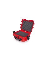 Kunststoffkoffer 905, mit Schaum, rot, Innenmasse (mm): 239x188x140