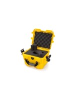 Kunststoffkoffer 908, mit Schaum, gelb, Innenmasse (mm): 241x190x190